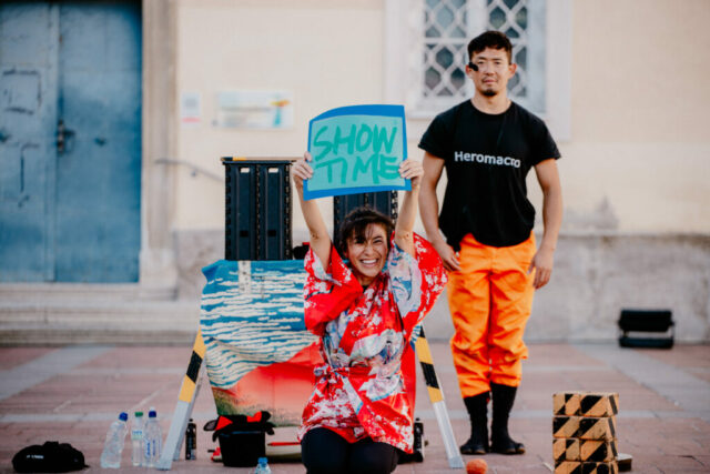 Duo HeroMacro beim Bravissimo Festival 2023.