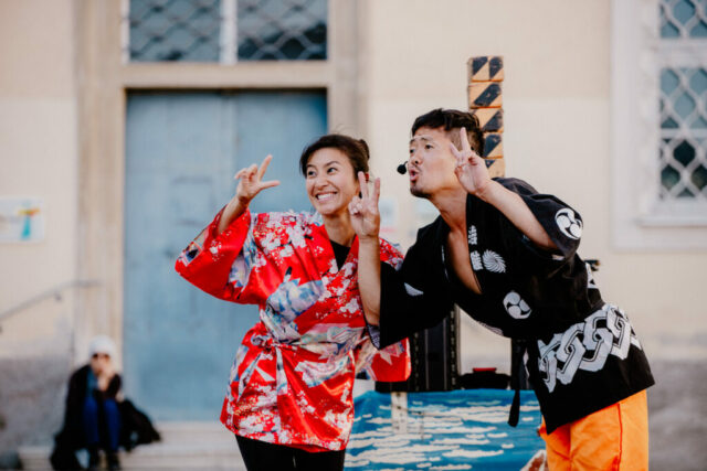 Duo HeroMacro beim Bravissimo Festival 2023.