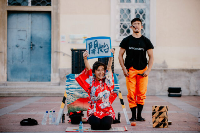 Duo HeroMacro beim Bravissimo Festival 2023.