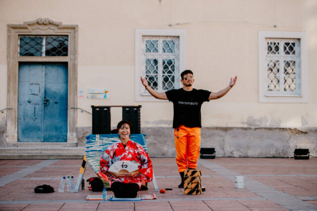 Duo HeroMacro beim Bravissimo Festival 2023.